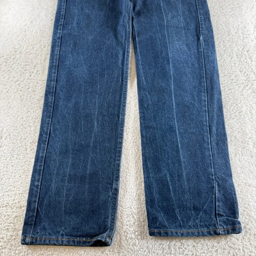 Vtg Levis 505 Orange Tab Jeans Mens 34x35 Blue Made in USA Straight 36x34 Tag